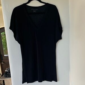 Philosophy Elegant Black Short Sleeve Top